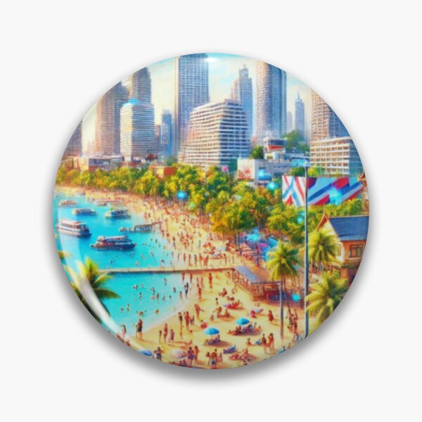 Item preview, Amazing Thailand, Pattaya City designed and sold by PixelStoneDesign .