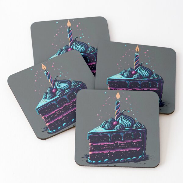 Item preview, One Piece Cake Artistic Food Illustration Style 3D designed and sold by ART ATTACK ZONE.