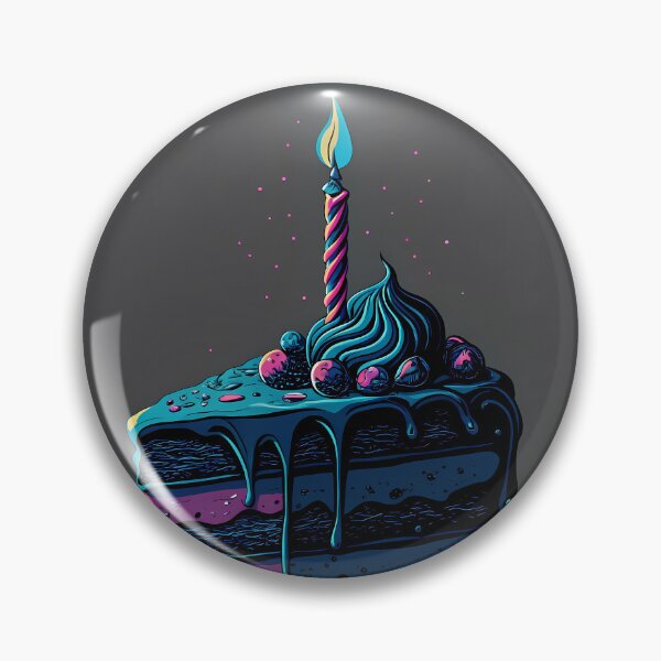 Item preview, Shadow Cake Colorful Artistic Food Illustration Style 3D designed and sold by ART ATTACK ZONE.