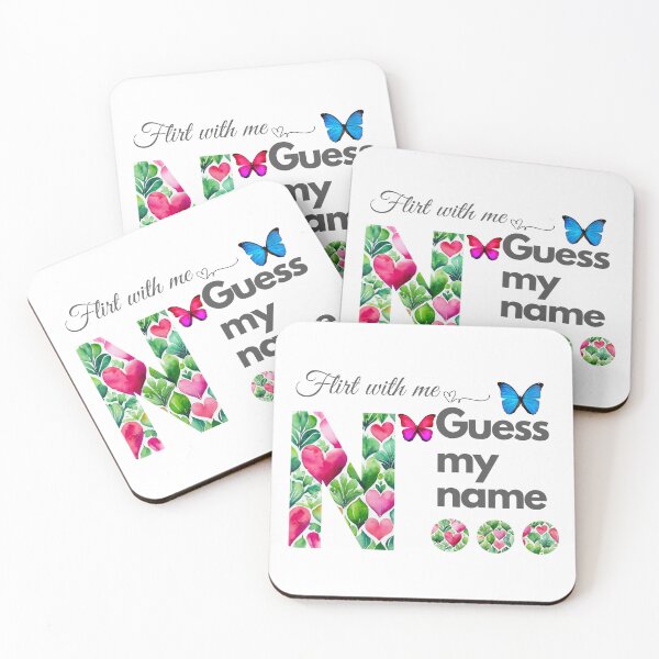 Item preview, Flirt with me GUESS MY NAME N... designed and sold by GrifonJ.