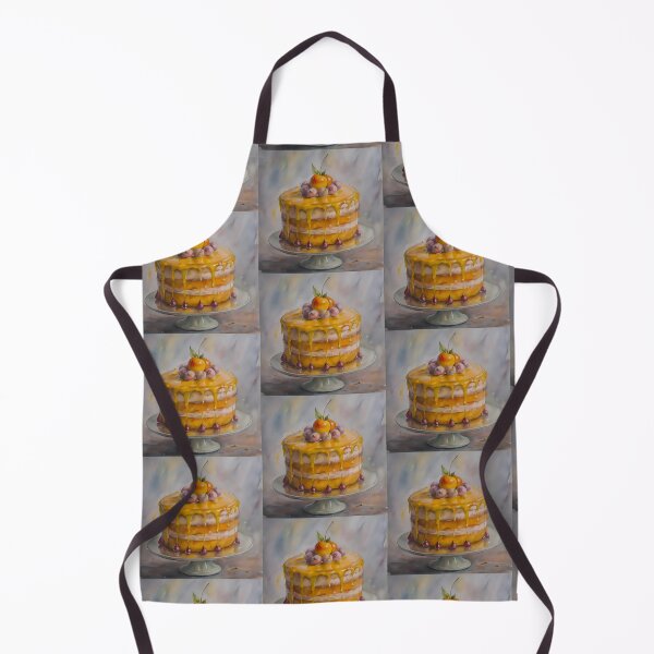 Item preview, Painting Cake Colorful Artistic Food Illustration Style 3D designed and sold by ART ATTACK ZONE.