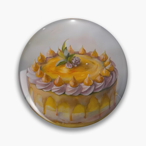 Item preview, Drawing Cake Colorful Artistic Food Illustration Style 3D designed and sold by ART ATTACK ZONE.