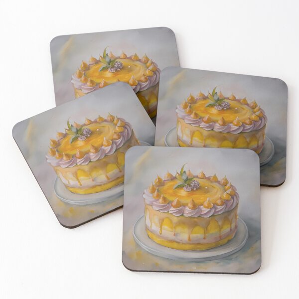 Item preview, Drawing Cake Colorful Artistic Food Illustration Style 3D designed and sold by ART ATTACK ZONE.