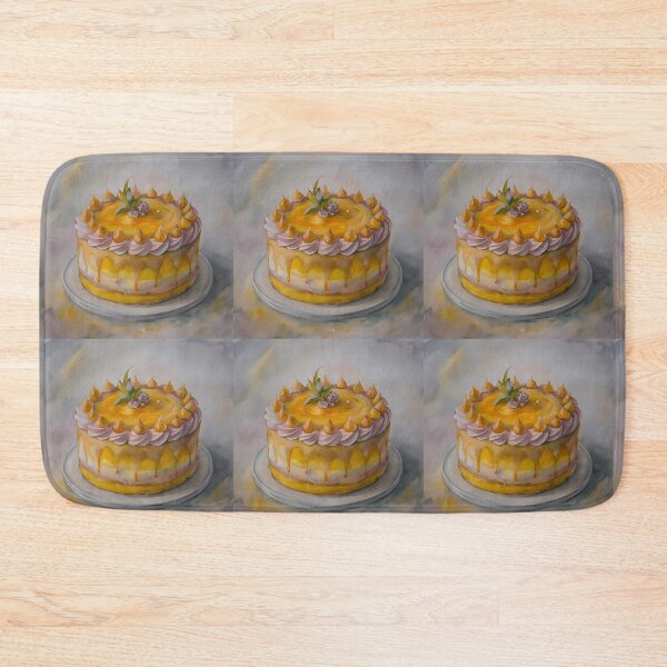 Item preview, Drawing Cake Colorful Artistic Food Illustration Style 3D designed and sold by ART ATTACK ZONE.