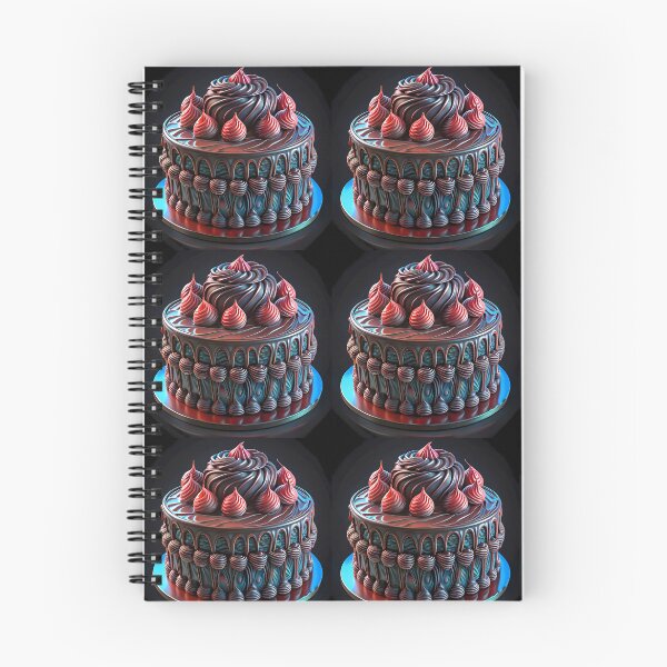 Item preview, Diet Cake Colorful Artistic Food Illustration Style 3D designed and sold by ART ATTACK ZONE.