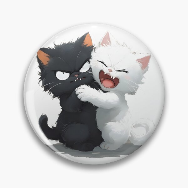 Item preview, Purrfect Play : Yin and Yang Kittens designed and sold by Susacha.
