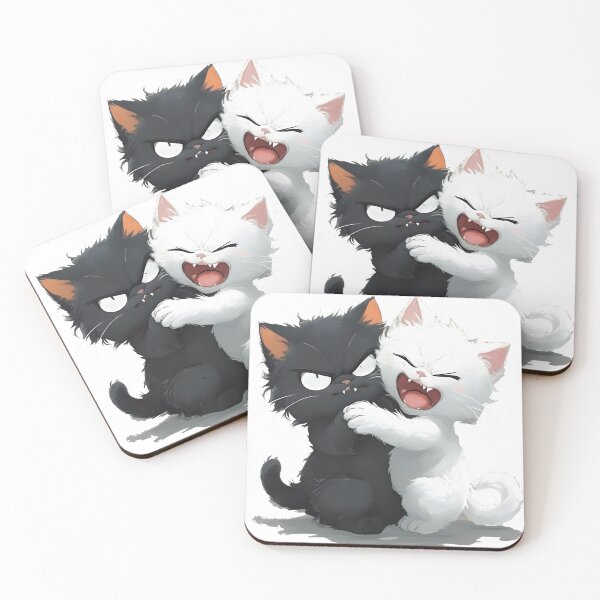 Item preview, Purrfect Play : Yin and Yang Kittens designed and sold by Susacha.