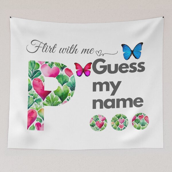 Item preview, Flirt with me GUESS MY NAME P... designed and sold by GrifonJ.