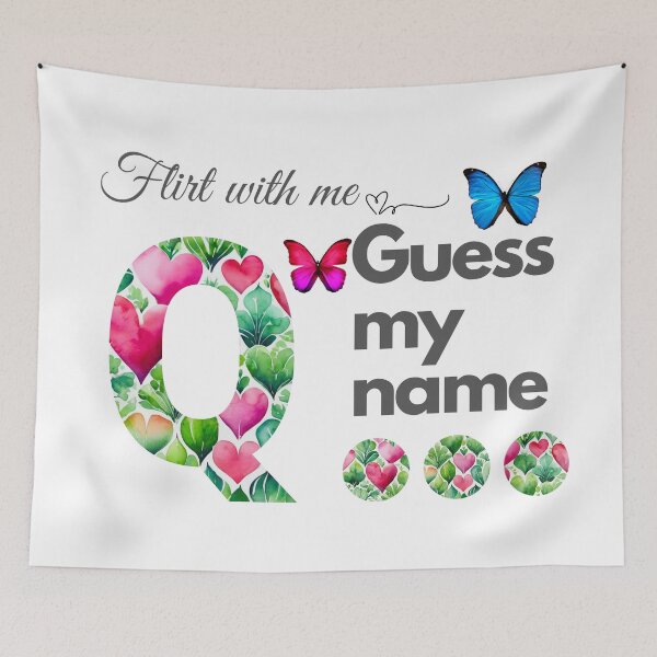 Item preview, Flirt with me GUESS MY NAME Q... designed and sold by GrifonJ.