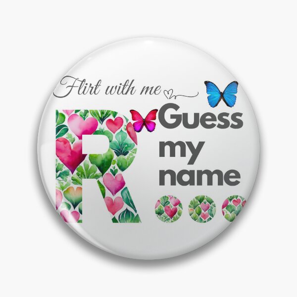 Item preview, Flirt with me GUESS MY NAME R... designed and sold by GrifonJ.