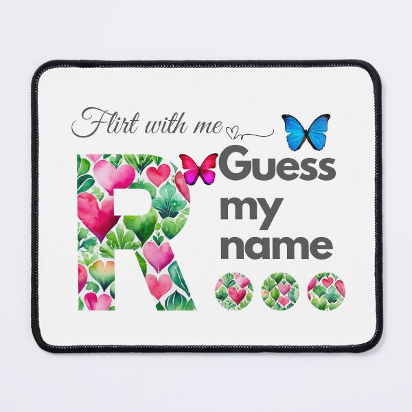 Item preview, Flirt with me GUESS MY NAME R... designed and sold by GrifonJ.