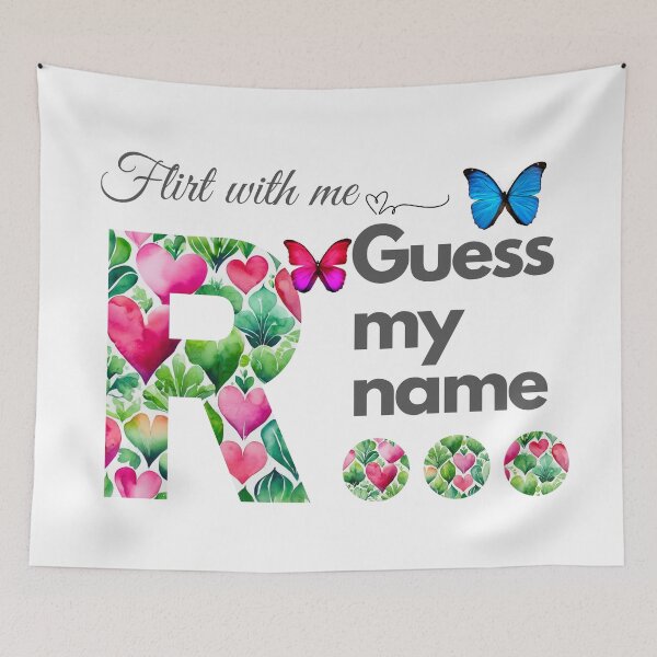 Item preview, Flirt with me GUESS MY NAME R... designed and sold by GrifonJ.