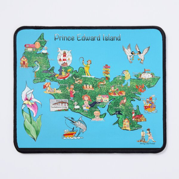 Item preview, Prince Edward Island - FunFinder illustrated map designed and sold by Linda Finstad.
