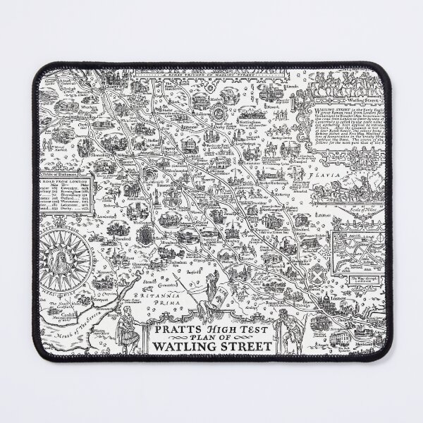 Item preview, Plan of Watling Street and Roads from Dover to Holyhead designed and sold by colourfind.