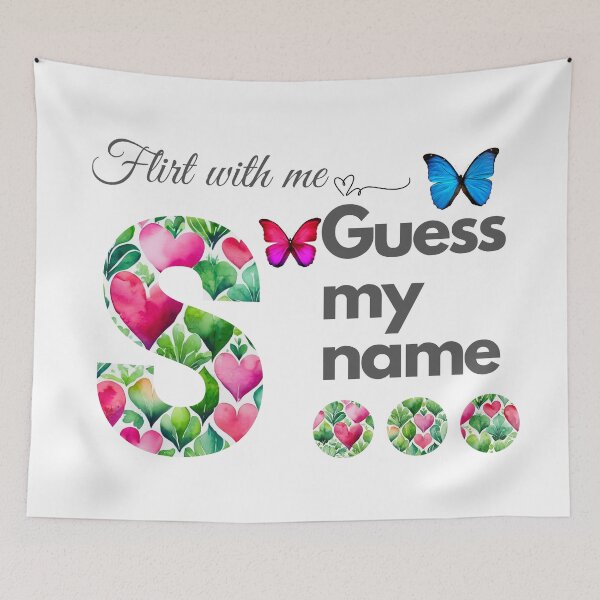 Item preview, Flirt with me GUESS MY NAME S... designed and sold by GrifonJ.