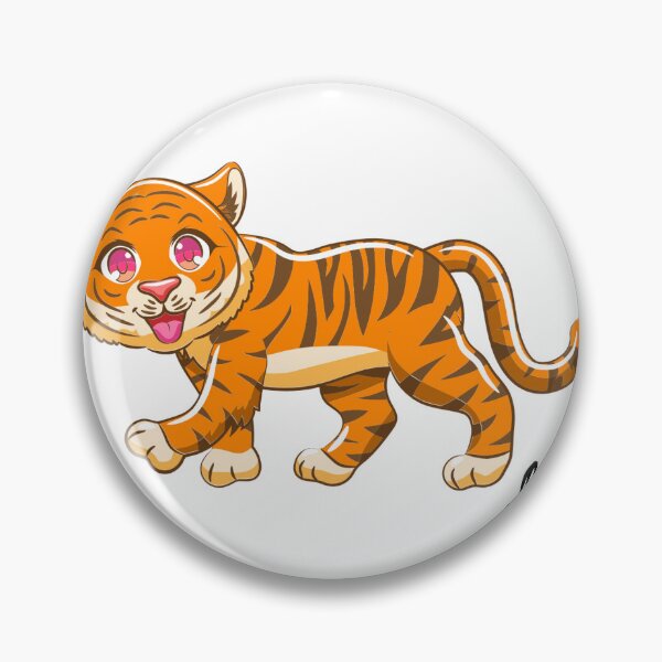Item preview, Tiger sticker designed and sold by hsstudio2025.