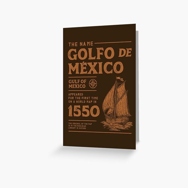 Item preview, Gulf of Mexico First Map Since 1550 designed and sold by Geek Updated.