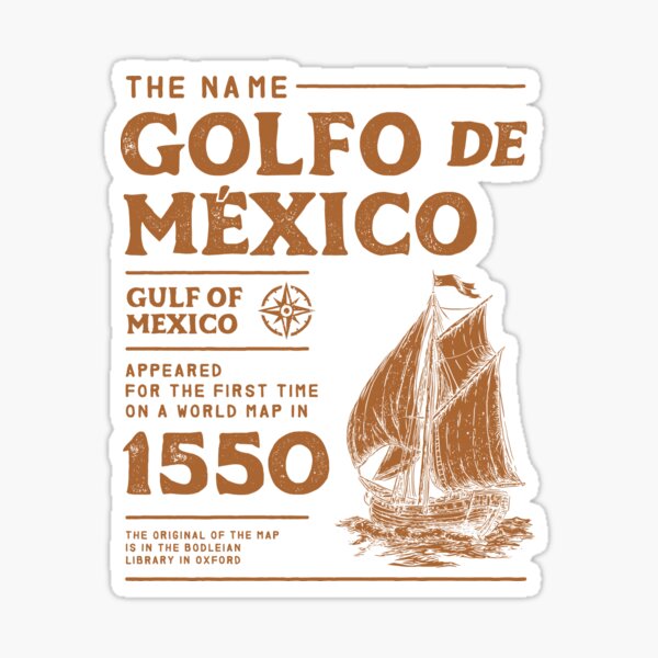 Item preview, Gulf of Mexico First Map Since 1550 designed and sold by Geek Updated.