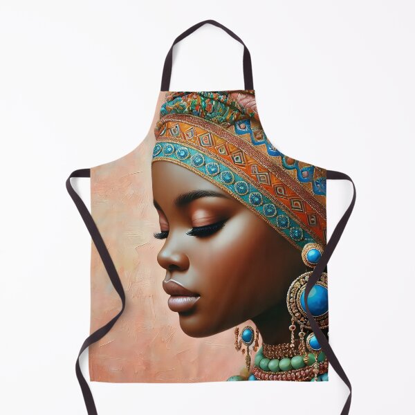 Item preview, Maasai Radiance: Enchanting Beadwork Portrait designed and sold by inkNext.