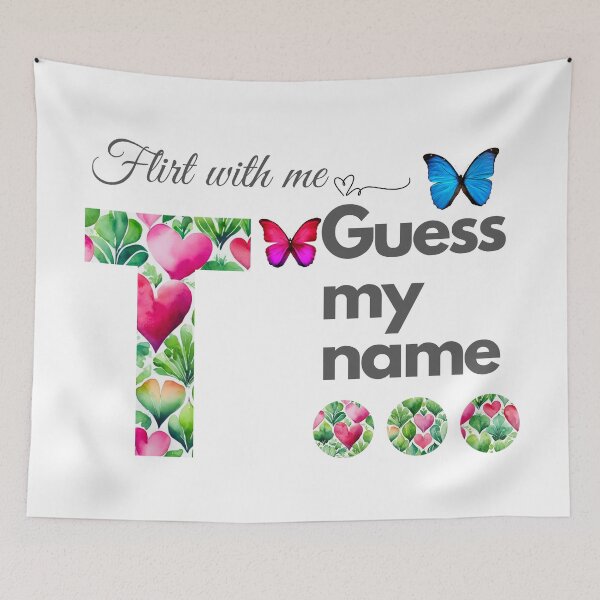 Item preview, Flirt with me GUESS MY NAME T... designed and sold by GrifonJ.