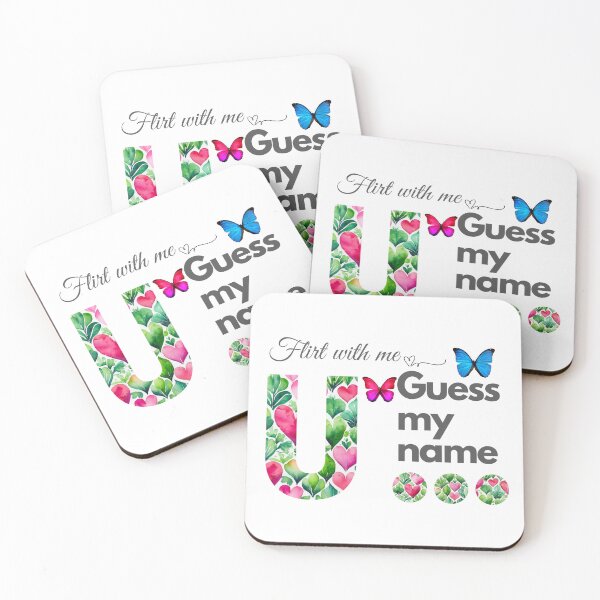 Item preview, Flirt with me GUESS MY NAME U... designed and sold by GrifonJ.