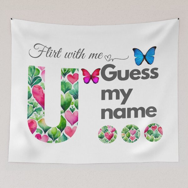 Item preview, Flirt with me GUESS MY NAME U... designed and sold by GrifonJ.