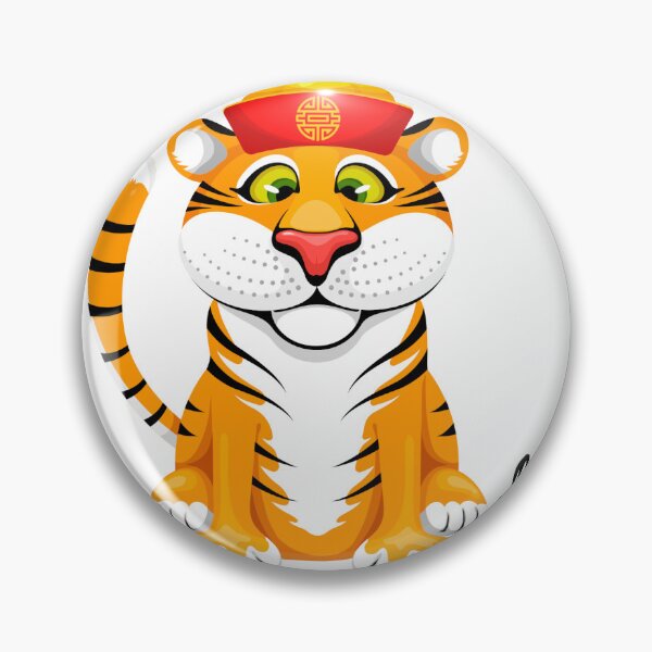 Item preview, Tiger sticker designed and sold by hsstudio2025.