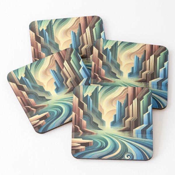 Item preview, Mystical Ocean Valleys designed and sold by SIRIKANYA D..