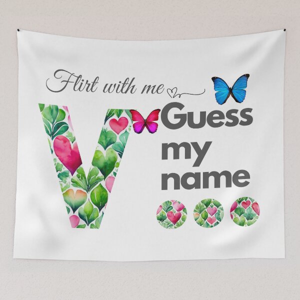 Item preview, Flirt with me GUESS MY NAME V... designed and sold by GrifonJ.