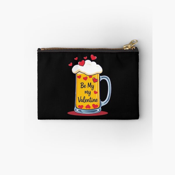Item preview, Cute Beer Mug with Hearts – Be My Valentine Romantic Gift designed and sold by TOYE TO.