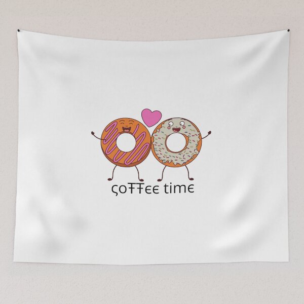 Item preview, COFFEE time - Funny Donuts designed and sold by OMdesign10.