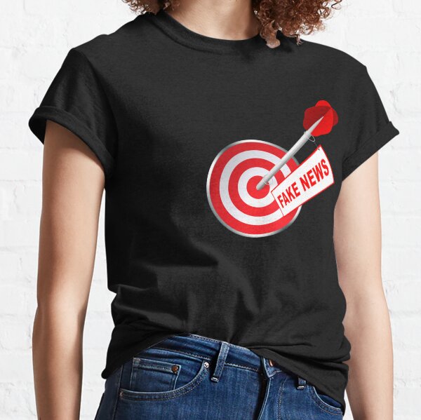 Darts - Fake News Classic T-Shirt