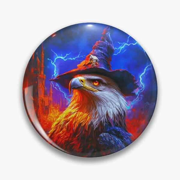 Item preview, Epic Fantasy Mystical Eagle designed and sold by RockFireMerch.