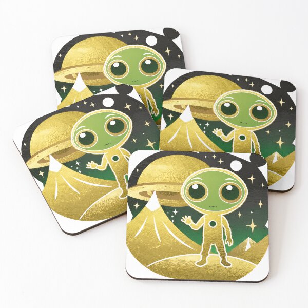 Item preview, Hello Earthlings designed and sold by Denya4Design.