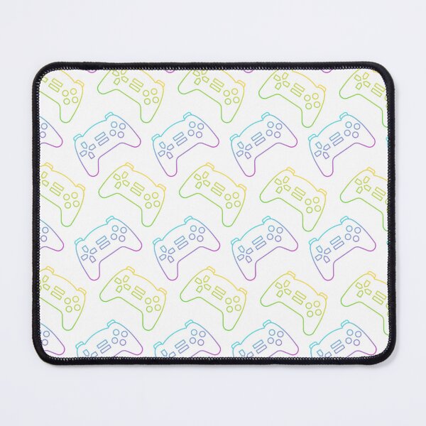 Item preview, Video Game Controller Pattern Blue/Purple and Yellow/Green designed and sold by Kate's Cozy Place.