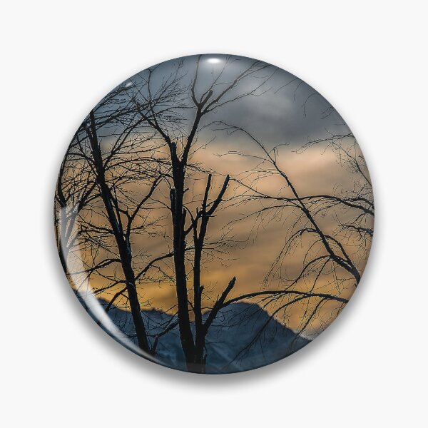 Item preview, Tree silhouette at border of nahuel haupi lake, rio negro, argentina designed and sold by DFLC Prints.