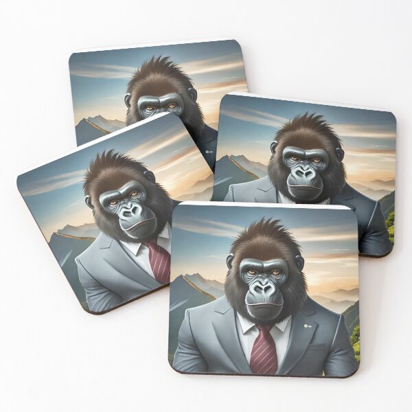 Item preview, Gorillas in the City 8 designed and sold by SmARTNiki.