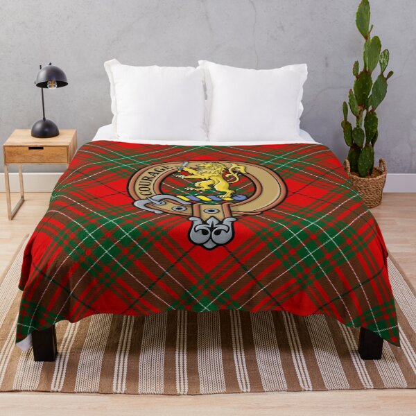 Item preview, Clan Cumming Crest over Tartan designed and sold by sifis.