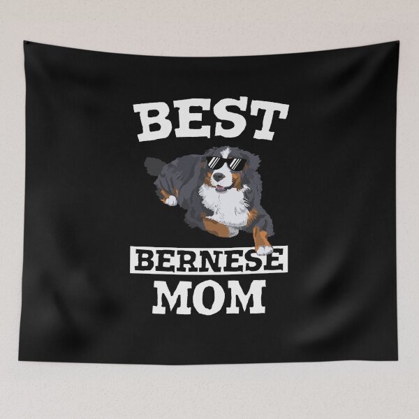 Item preview, Dog Mom Dog Saying Ladies Bernese Mountain Dog designed and sold by Lenny Stahl.