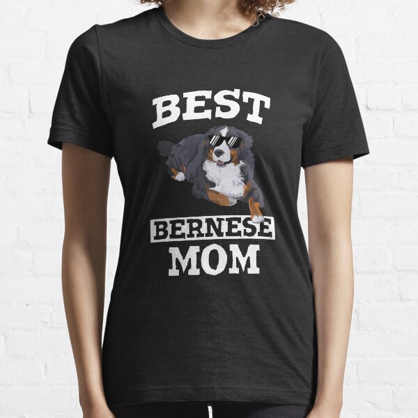 Item preview, Dog Mom Dog Saying Ladies Bernese Mountain Dog designed and sold by Lenny Stahl.