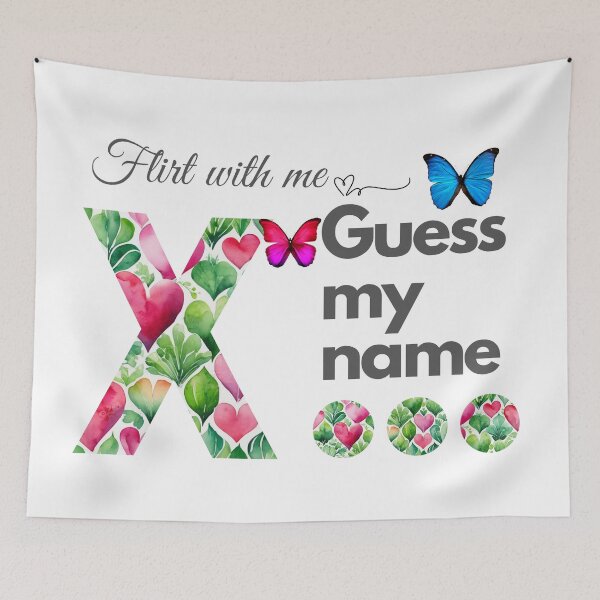 Item preview, Flirt with me GUESS MY NAME X... designed and sold by GrifonJ.
