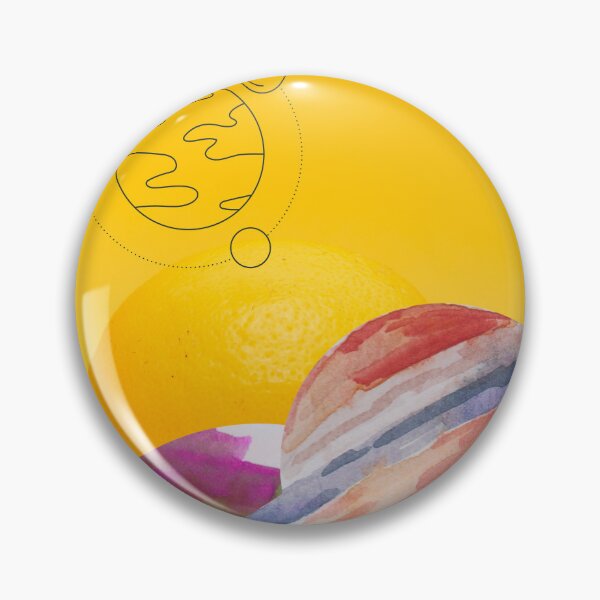 Item preview, "Lemon Planets: Art in a Yellow World" designed and sold by kaandede18.