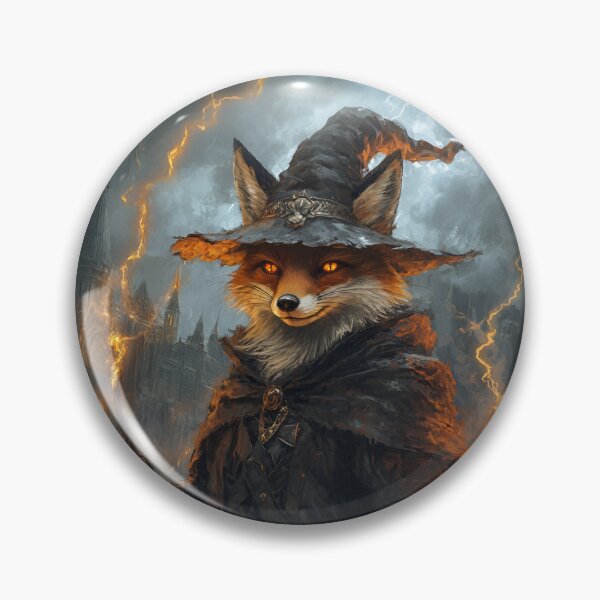 Artikelvorschau, Dark Fantasy Fuchs Magier entworfen und verkauft von RockFireMerch.