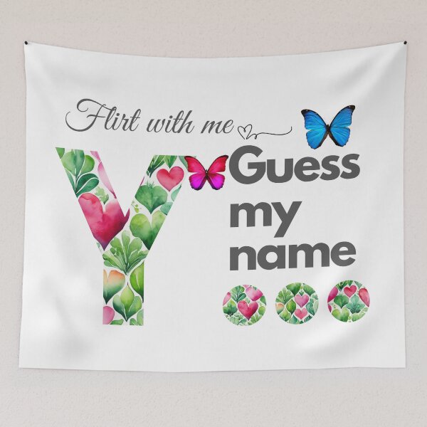 Item preview, Flirt with me GUESS MY NAME Y... designed and sold by GrifonJ.