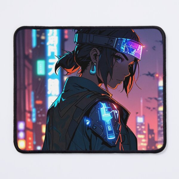 Item preview, Cyberpunk Girl designed and sold by TondoMeander.