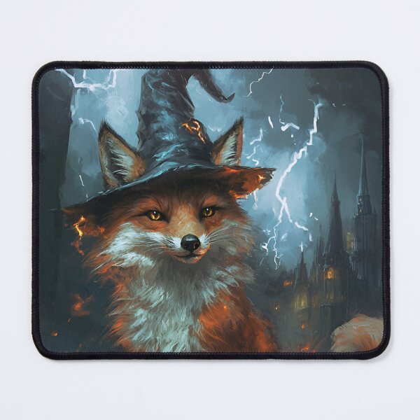 Item preview, Magical Fox Witch designed and sold by RockFireMerch.