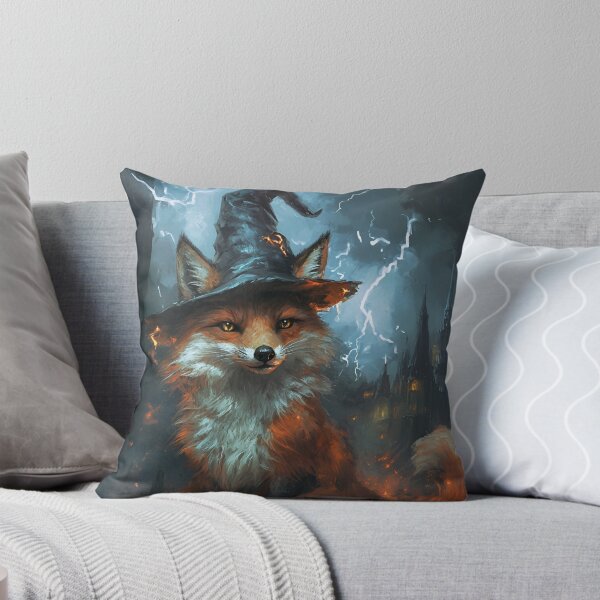 Item preview, Magical Fox Witch designed and sold by RockFireMerch.