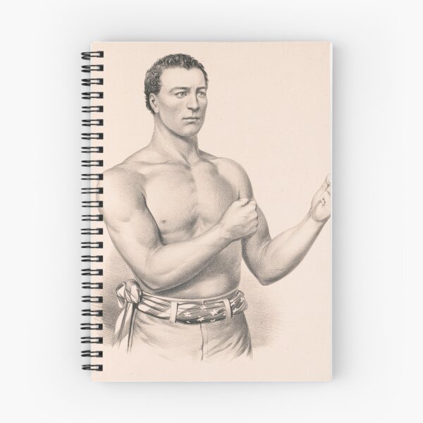Item preview, Vintage American Boxer Portrait – Classical Athletic Engraving designed and sold by InnerCitadel.