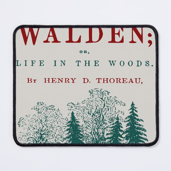 Item preview, Vintage Book Cover - Walden by Henry David Thoreau designed and sold by TuncGK.