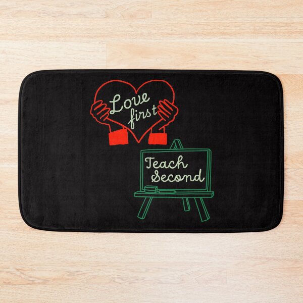 Item preview, Love first teach second teacher valentines designed and sold by Ela-graphicwiz.